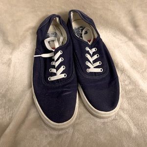 Keds Sports blue canvas tennis shoes size 8